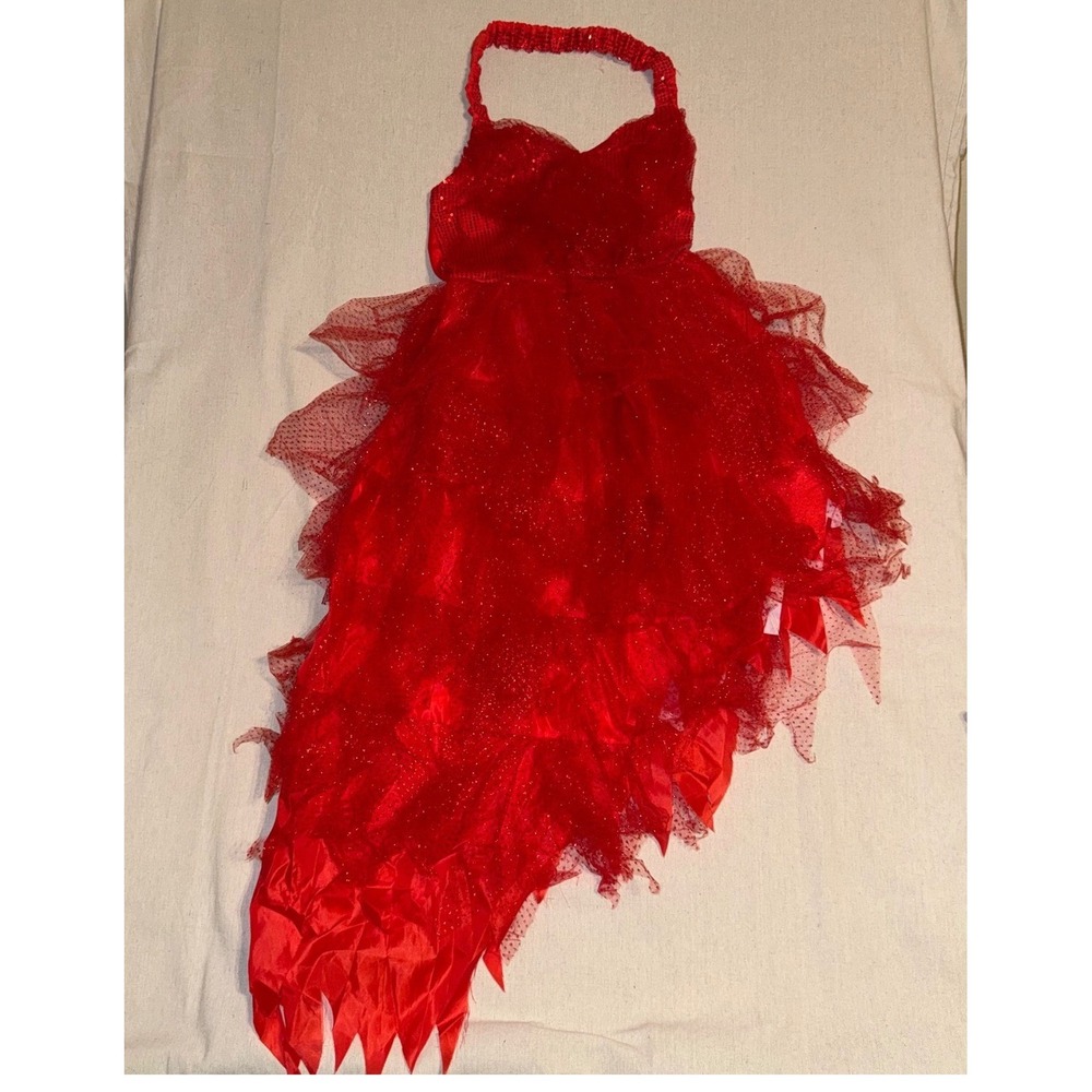 DC The Suicide Squad Harley Quinn Red Dress Costume Adult Small Cosplay